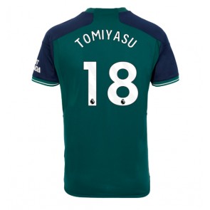 Arsenal Takehiro Tomiyasu #18 Rezervni Dres 2023-24 Kratak Rukavima